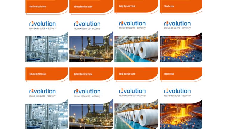 R3VOLUTION brochures showcase circular water solutions for industries